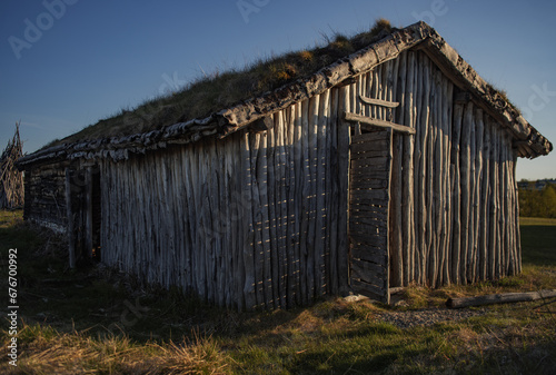 Sami people culture Traditional wooden buildings and structures 
