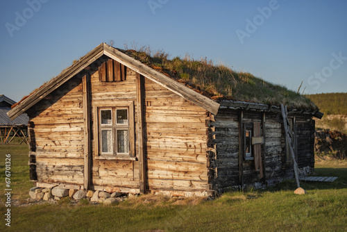 Sami people culture Traditional wooden buildings and structures 