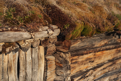 Sami people culture Traditional wooden buildings and structures 