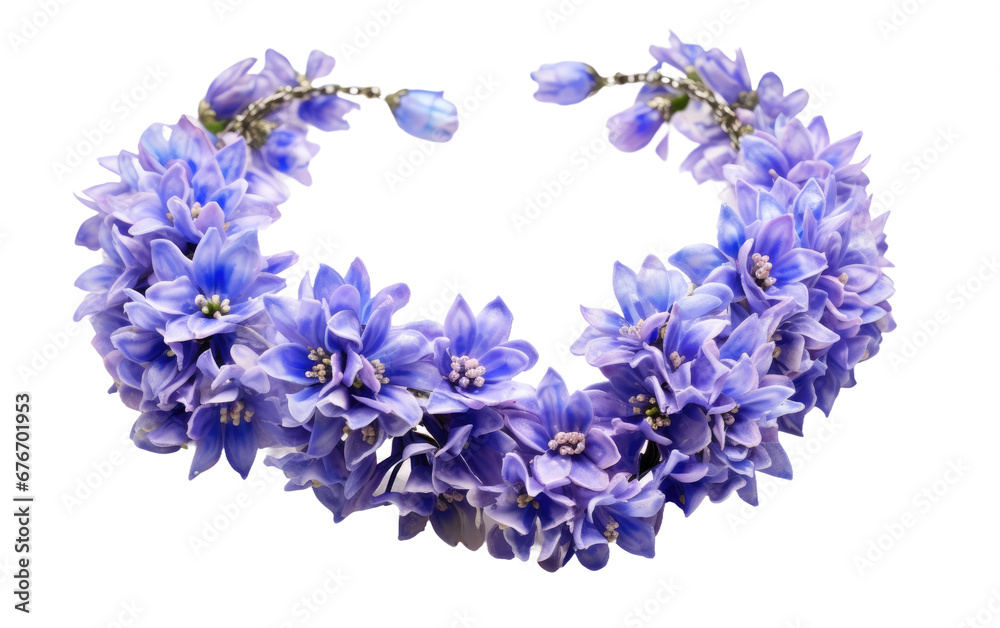 A Realistic Display of the Heirloom Hyacinth Jewelry on a Clear Surface or PNG Transparent Background. A Realistic Display of the Heirloom Hyacinth Jewelry on a Clear Surface or PNG Transparent Background.
