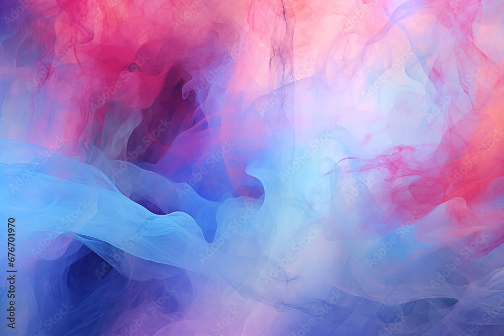 abstract background of multicolored smoke