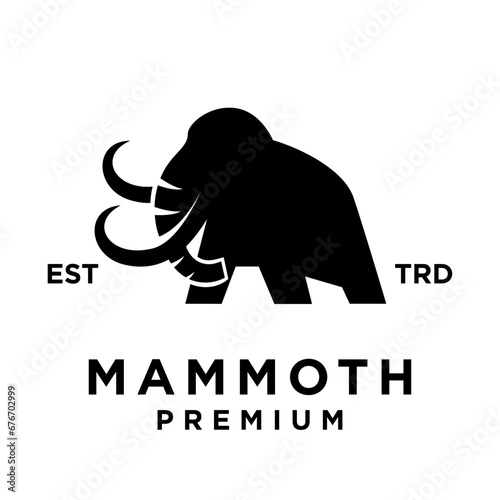 Mammoth logo icon design icon illustration