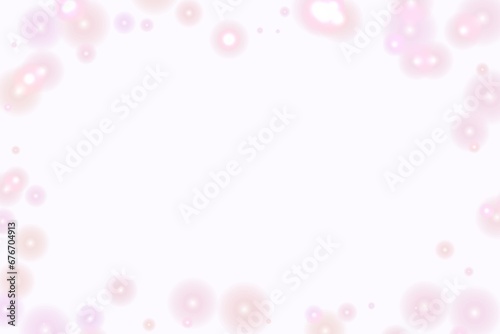 pink background with bubbles