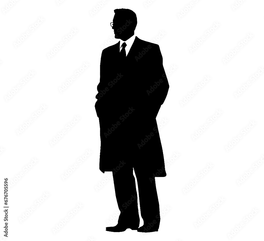business people silhouettes