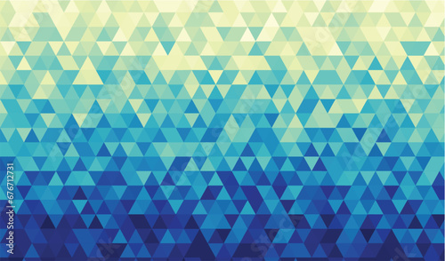 Polygon gradient background