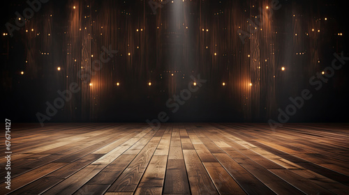 Dark Wooden Floor