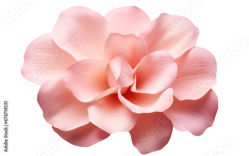 A Delicate Symphony of Floral Elegance on a Clear Surface or PNG Transparent Background.