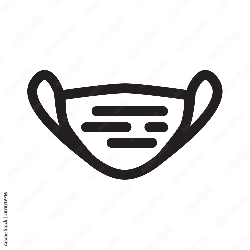 Face Mask Icon Face Mask Icon