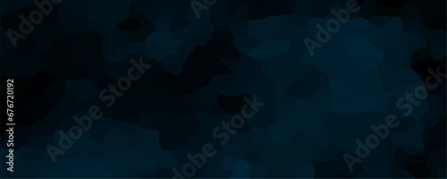 Quartz Navy blue Broken Stained Glass Background . Voronoi diagram background. Seamless pattern shapes vector Vintage Quartz surface white for bathroom or kitchen