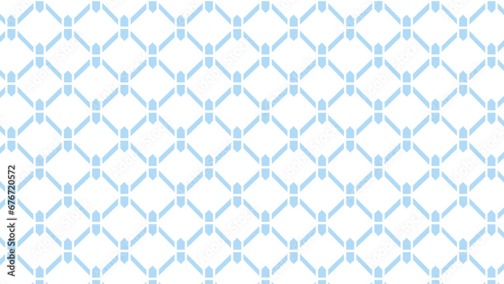 Blue and white ornament mesh pattern Blue and white ornament mesh pattern