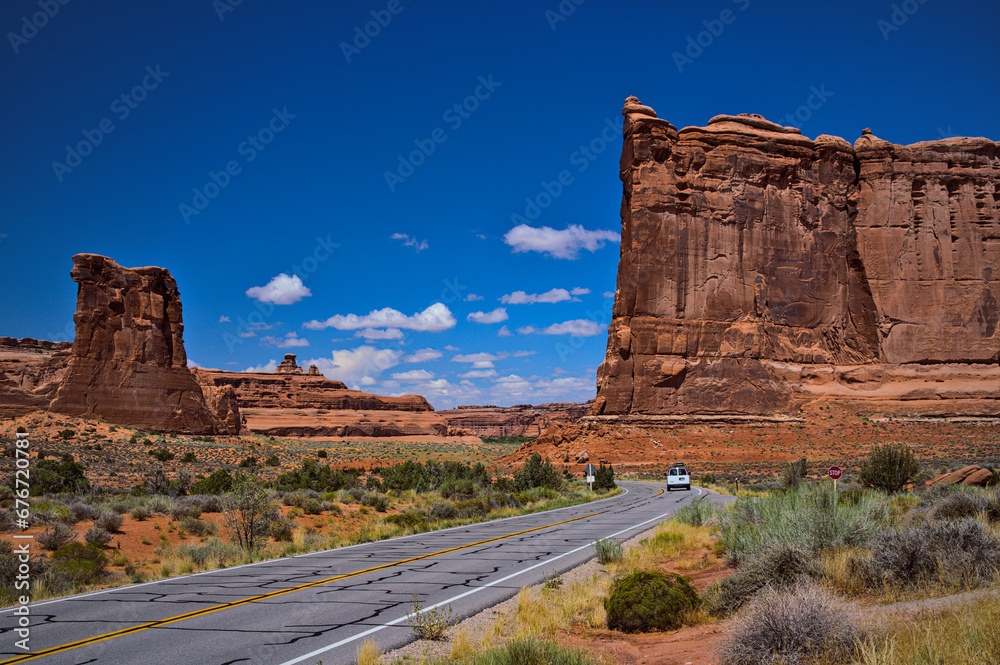 The Arches National Park, Moab (Utah) The Arches National Park, Moab (Utah)