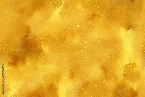 abstract pattern gold background. gold paint on wall texture. yellow background concept