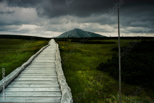 Summer trip to Śnieżka in the Karkonosze Mountains