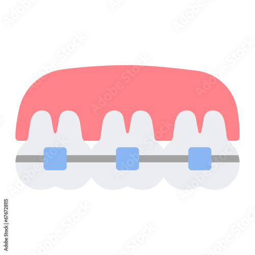 Tooth Braces Icon