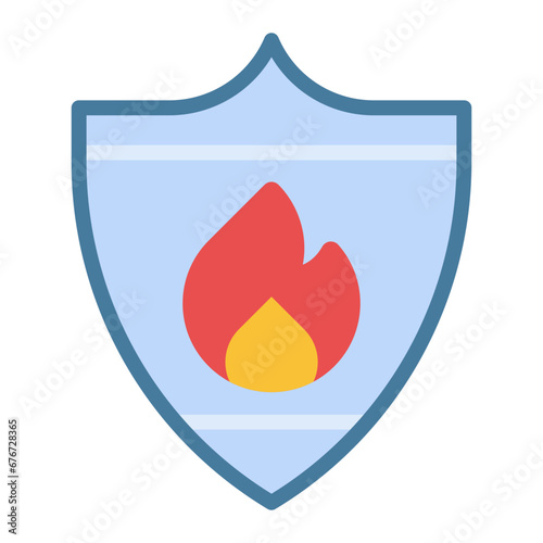 Fire Shield Icon