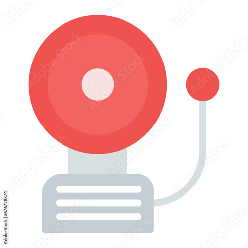 Firefighter Bell Icon