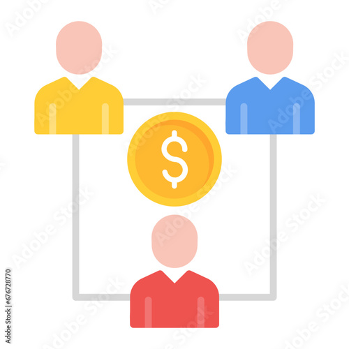 Delegating Task Icon