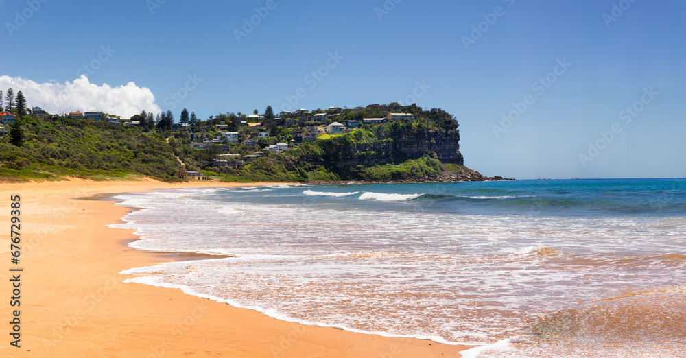Fototapeta premium Bungana Beach one of the northern beaches of Sydney Australia