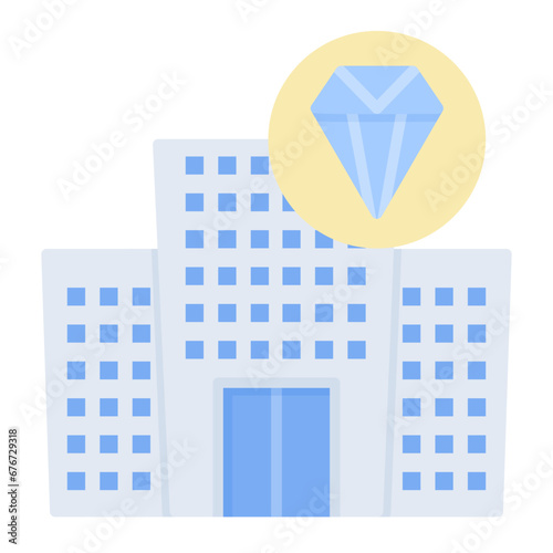 Luxury Hotel Icon