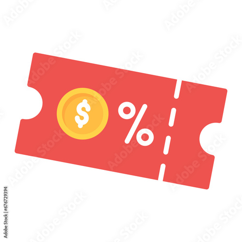 Discount Voucher Icon