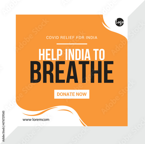 Charity campaign banner ad (ID: 676729560)
