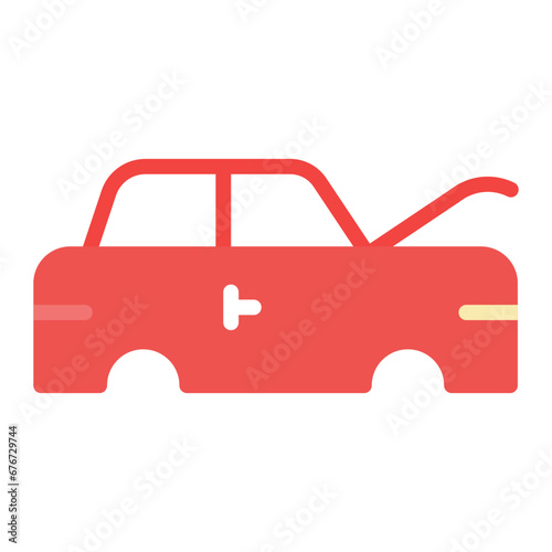 Car Body Repair Icon