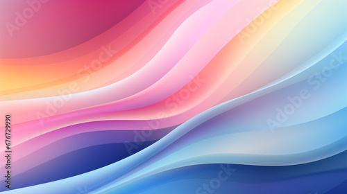Gradient curved line effect background. Colorful