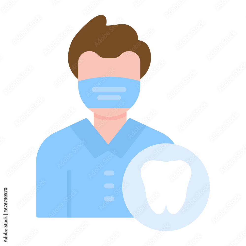 Male Dentist Icon