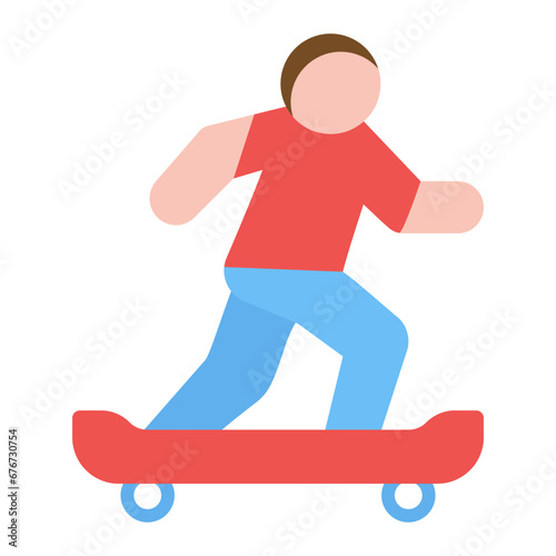 Skateboarding Icon