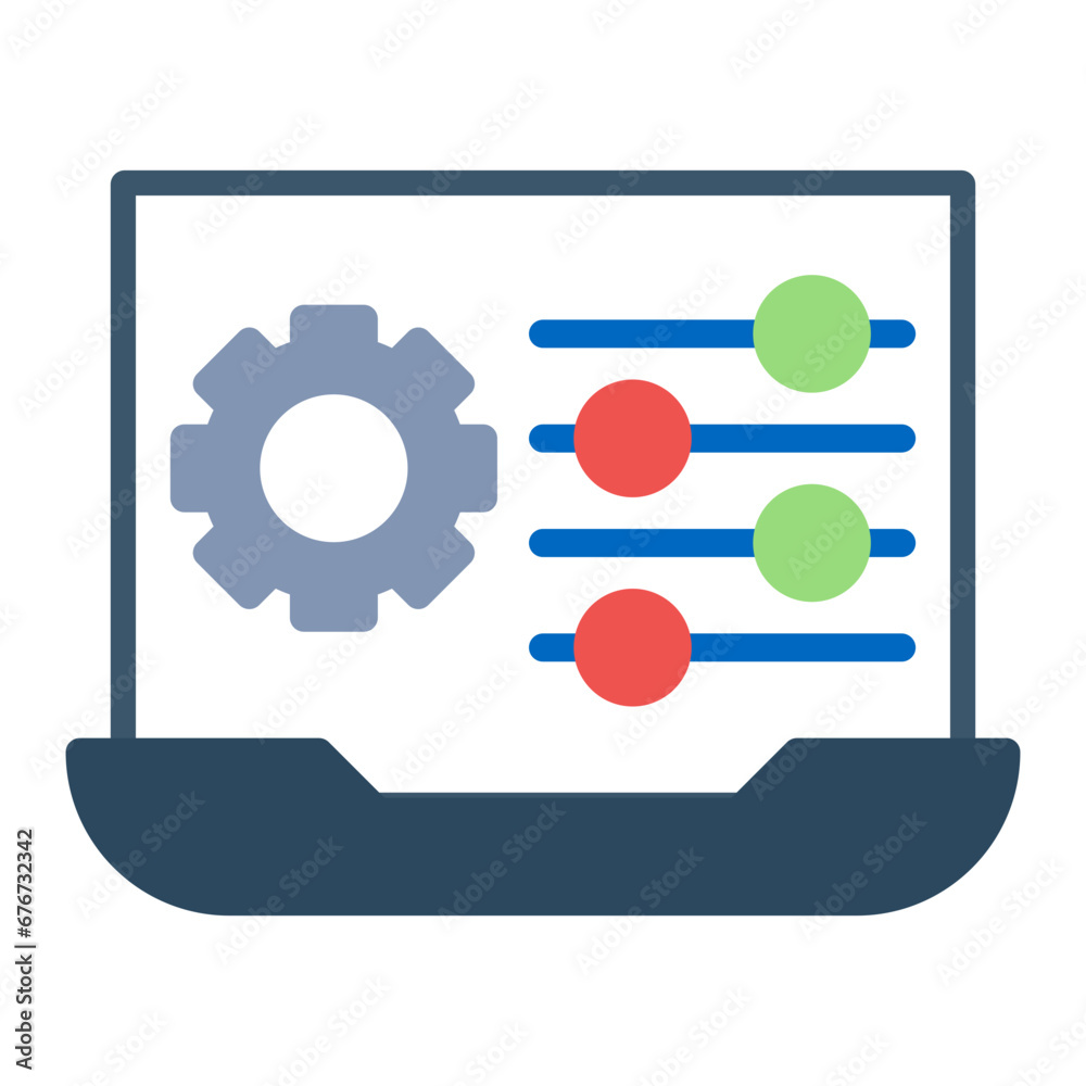 Obraz premium Configuration Icon
