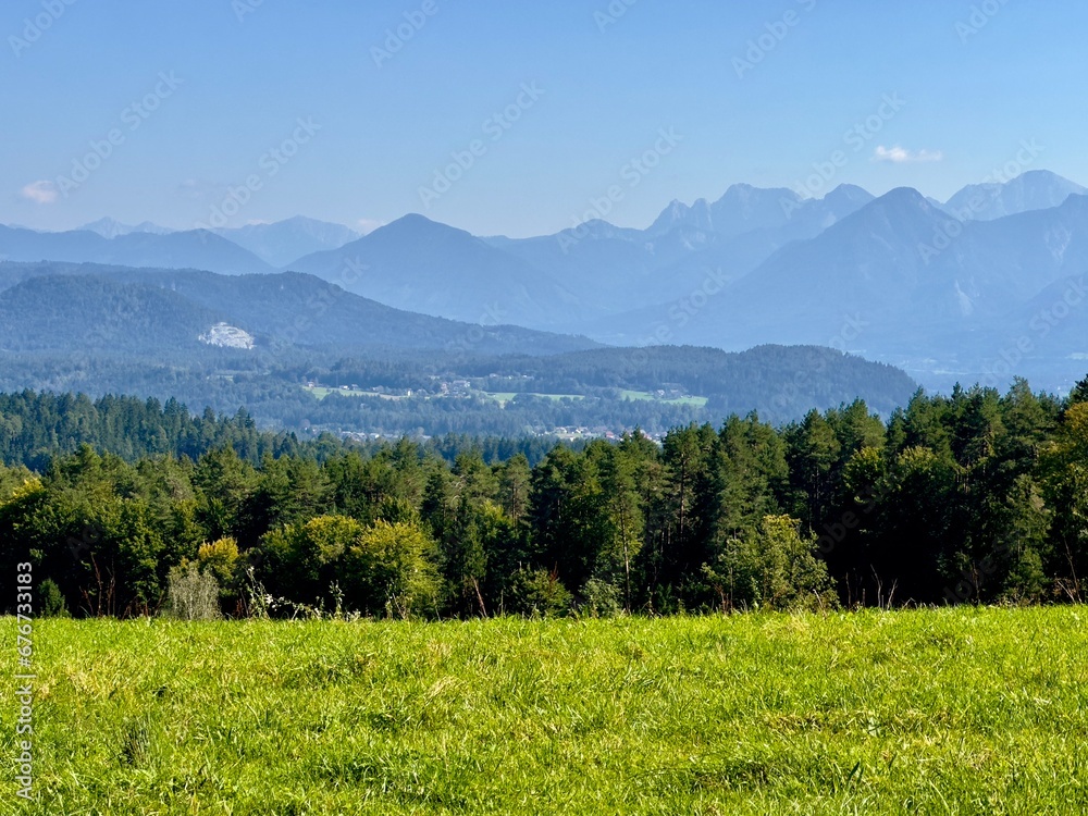 Landschaft in Kärnten (Österreich)