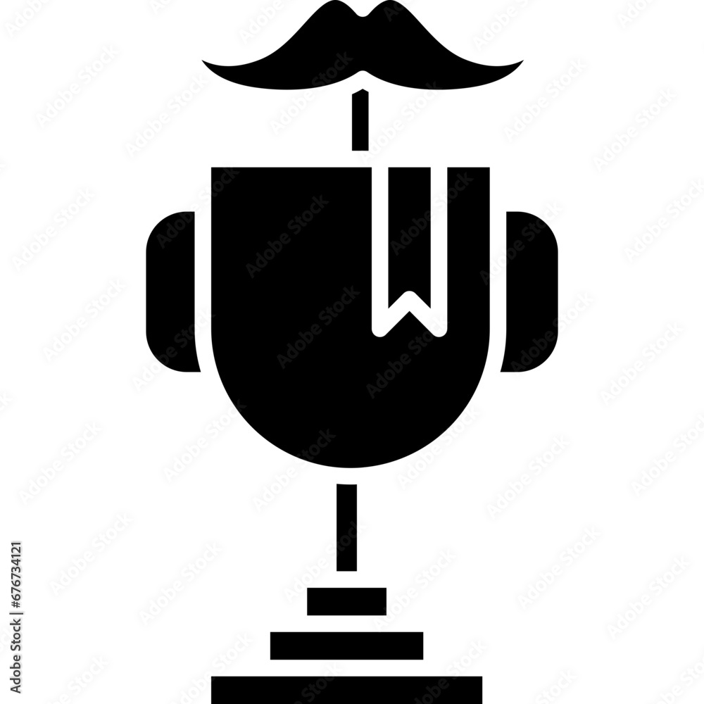Best Dad icon. Trophy Cup Vector Eps 10 Best Dad icon. Trophy Cup Vector Eps 10