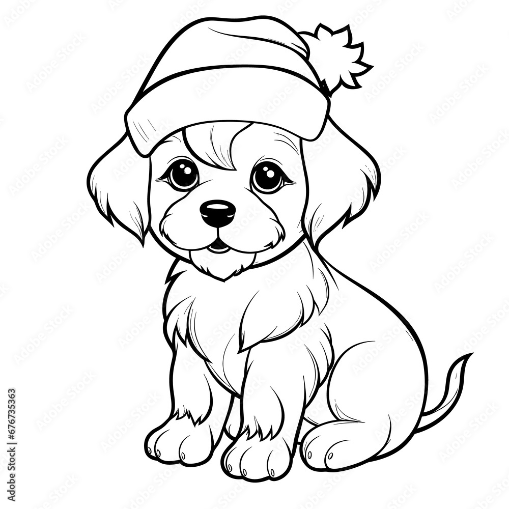 A Pup As A Christmas Ornament Christmas Ornament , Coloring Pages Png