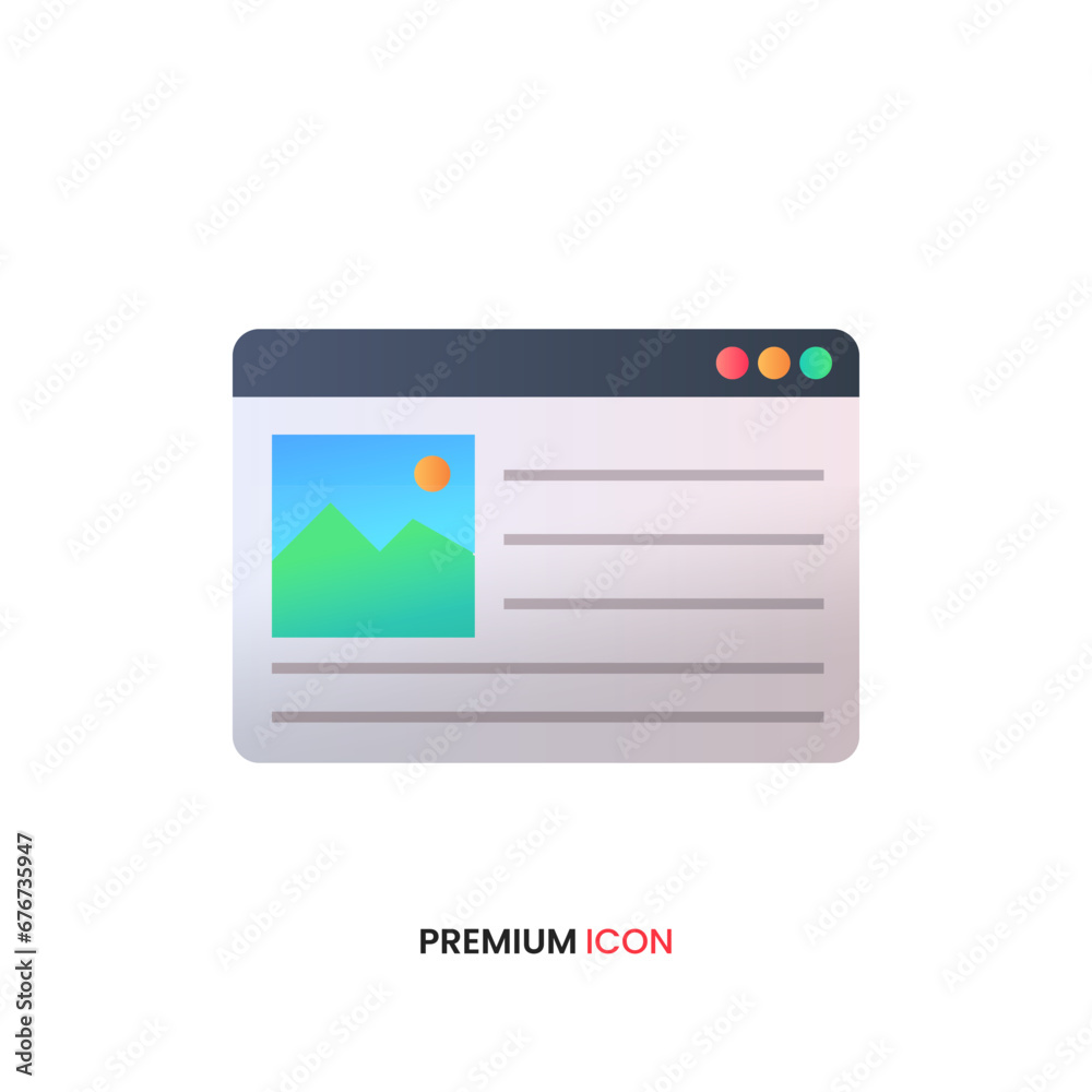 Web page icon, Internet icon vector illustration EPS 10 Web page icon, Internet icon vector illustration EPS 10