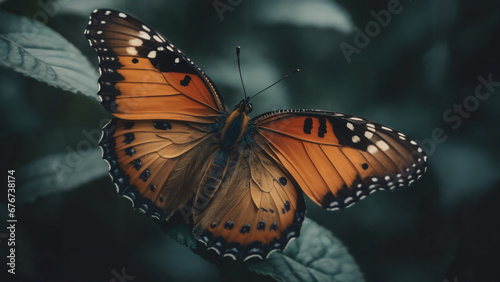 butterfly on a flower, nature wildlife photography