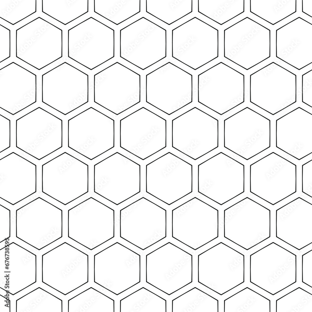 honeycomb line art minimal seamless pattern honeycomb line art minimal seamless pattern