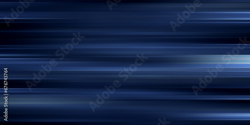 Abstract neon beams. Blue technology background. Abstract program code moving in a cyberspace. Data flow speed concept. Software script running on a screen