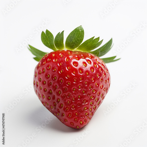 strawberry isolated on white background