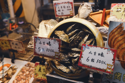 Street Food on the Kenting Night Market, Taiwan