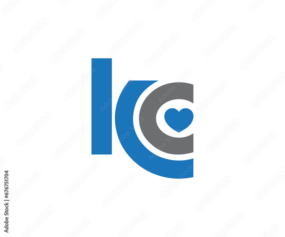 KC letter logo design vector template 4 KC letter logo design vector template 4