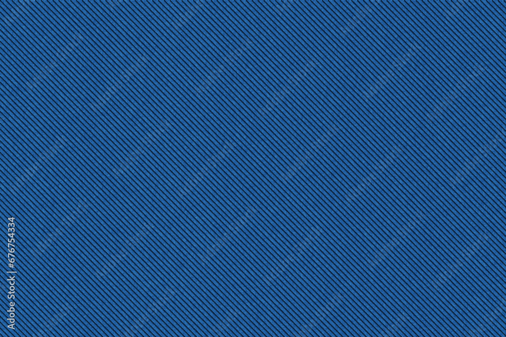  Blue jeans denim fabric texture background realistic illustration. twill fabric pattern. Closeup of cotton jeans textile or denim canvas material with, Blue worn jeans textile pattern - obrazy, fototapety, plakaty 