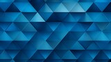 Dynamic Pattern of blue Triangles. Futuristic Wallpaper