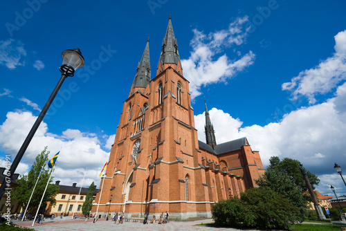 Uppsala Cathedral - the tal...