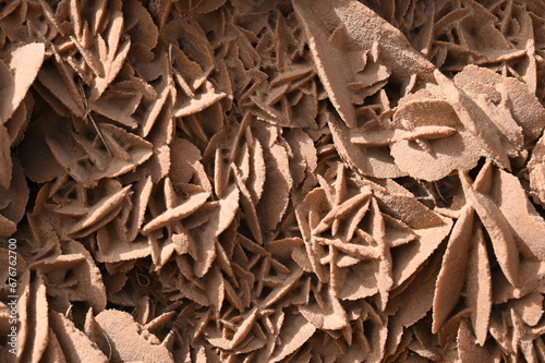 Dekorative Fossilien aus Marokko