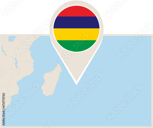 Map and flag of Mauritius Free Download Map and flag of Mauritius - GFXLoad