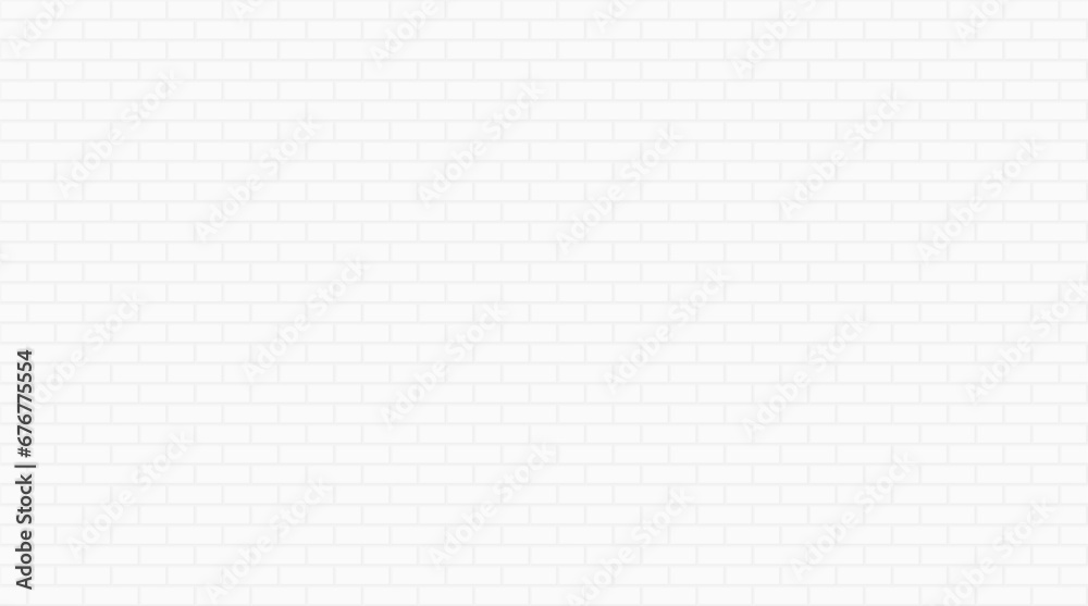 White brick wall background. Abstract geometric pattern White brick wall background. Abstract geometric pattern