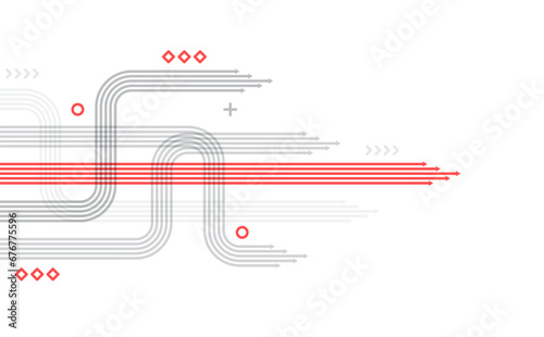 Abstract arrow direction. Technology background. High speed. Hi-tech