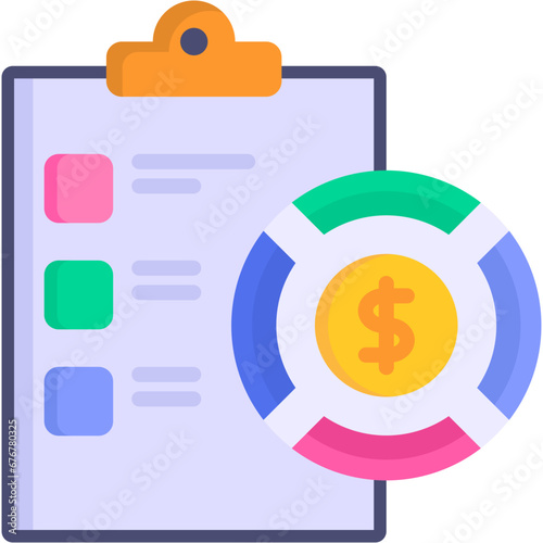 Budget Breakdown Icon