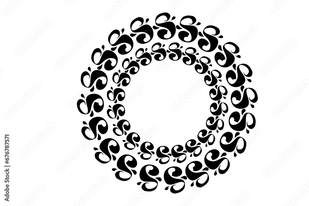 Sun Ornament With Transparent Background