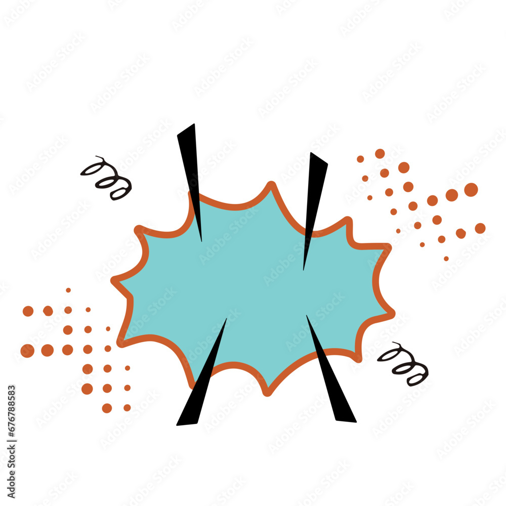 empty comic speech bubbles with halftone empty comic speech bubbles with halftone